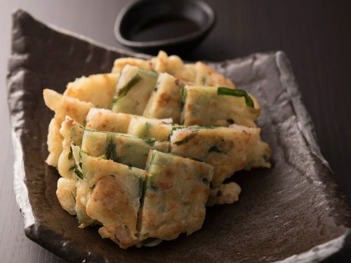 シーフードたっぷりの『海鮮チヂミ』