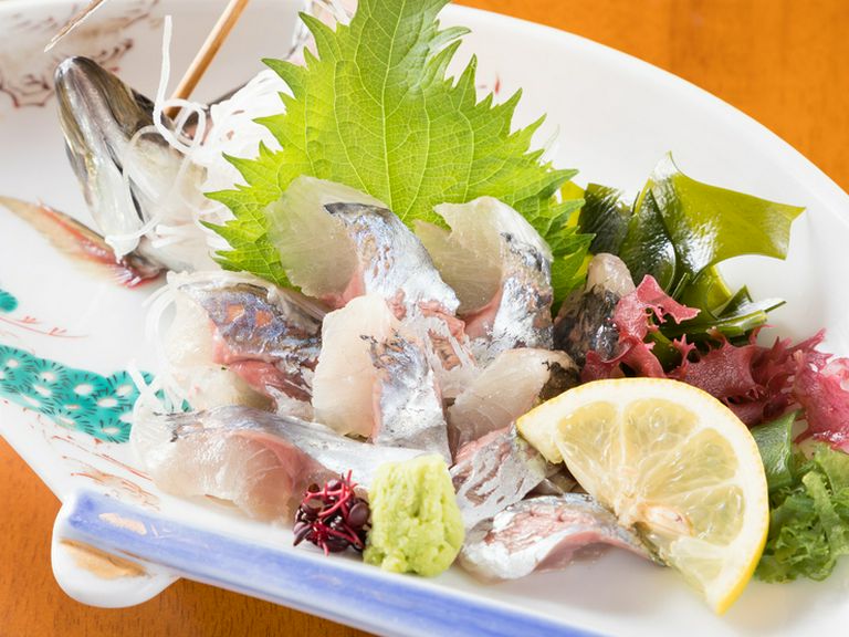 その場でさばいて提供する活魚