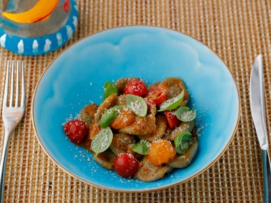 ORECCHIETTE AL GRANOALSO RICCIO DI MARE (SICILIA)