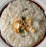 グリエルチーズをたっぷりと使用したリゾット