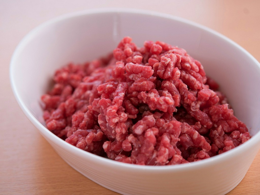 国産牛肉と国産豚肉をオリジナルブレンド