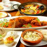 ■ご乾杯用ワンドリンク付
カヴァ・スペインワイン赤・白・生ビール・ハイボール・サワー・ソフトドリンク