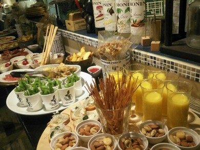 貸し切りok！パスタピザetcのビュッフェ