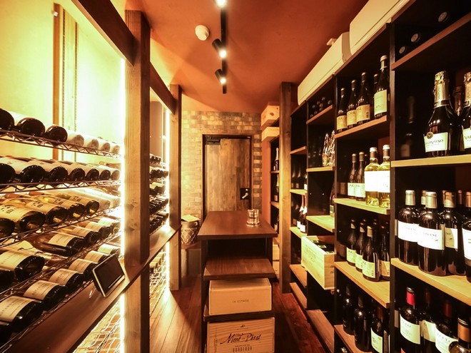 ワインにこだわっている