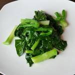 蚝油炒时蔬　オイスターソース炒め
蒜蓉炒时蔬　ガーリック炒め
XO 酱炒时蔬　XO 醤炒め
姜汁炒时蔬　生姜炒め
虾酱炒时蔬　蝦醤（シマジャン）炒め
腐乳酱炒时蔬　腐乳炒め