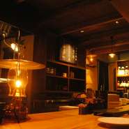 デートにもお勧めのくつろぎ空間