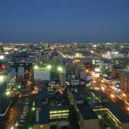 日本新三大夜景に選ばれた札幌の夜景を望め、上質な時間を演出。