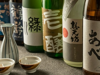 新潟の地酒も多数ご用意！地酒も飲める飲み放題も！