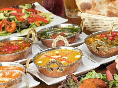 インド人の店主が考えた、オリジナルレシピでつくる本場の味