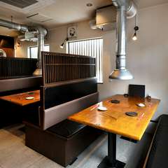 ファミリーでの食事も安心な快適空間