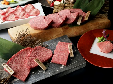 記念日のディナーにふさわしい、お店自慢のコースメニュー