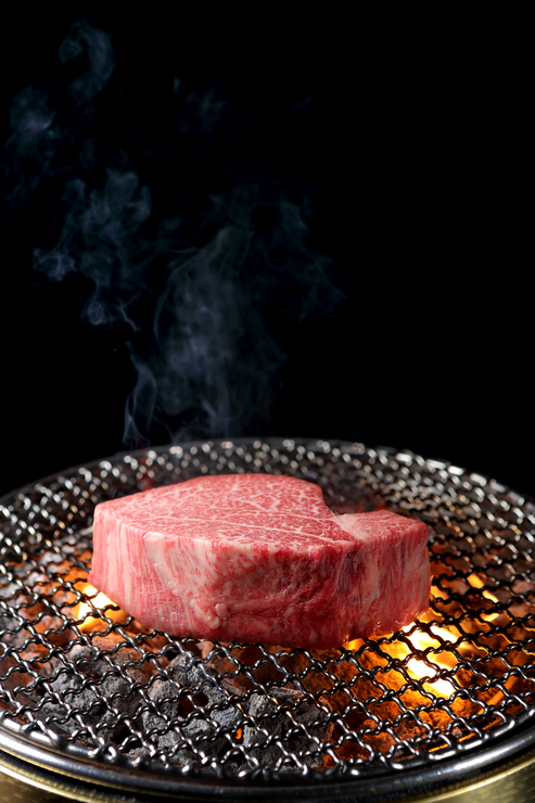 Daging sapi Hida panggang "Kiwami" 17.600 yen