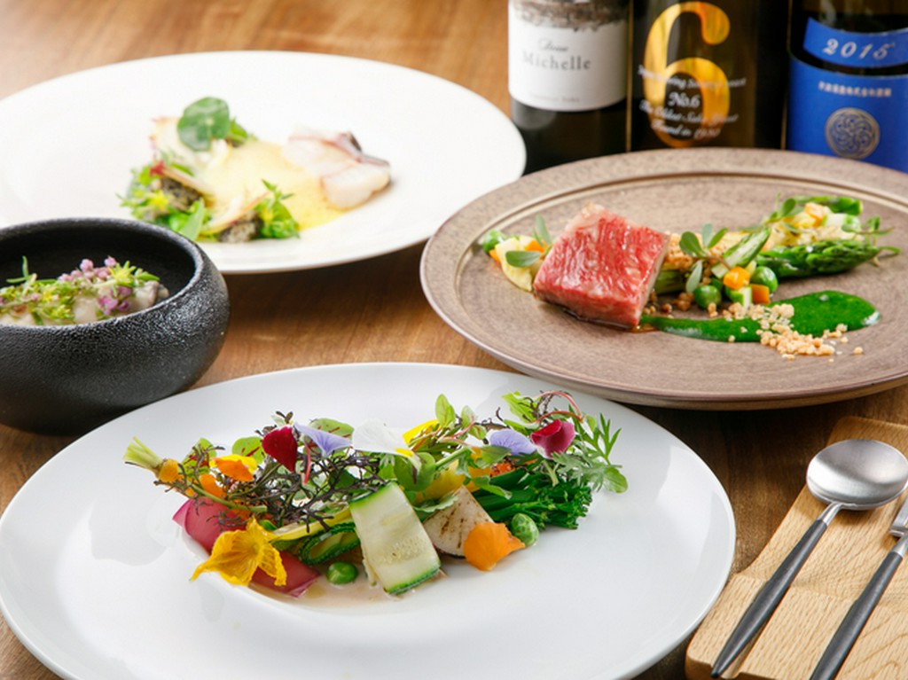 食材からの心地良い刺激を受け取る『日本人の感性を刺戟する5感で味わうフルコース』