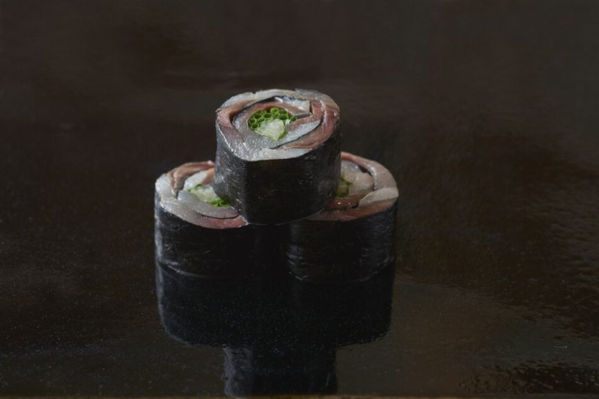 店の人気定番のつまみ『さばののりまき』