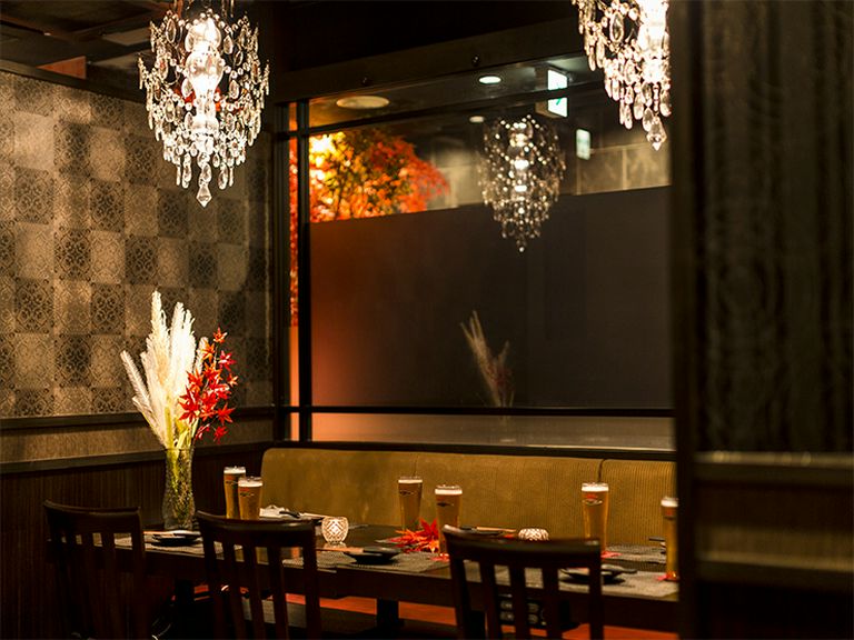 大切なゲストをお招きしての食事にもぴったり