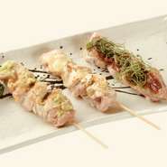 チーズ・梅肉・山葵
