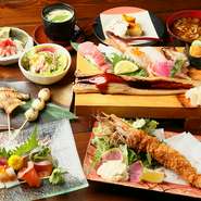 手間暇かけた、美味しい「串＆寿司」をたっぷりと