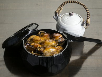 食欲をそそる『カキのひつまぶし』