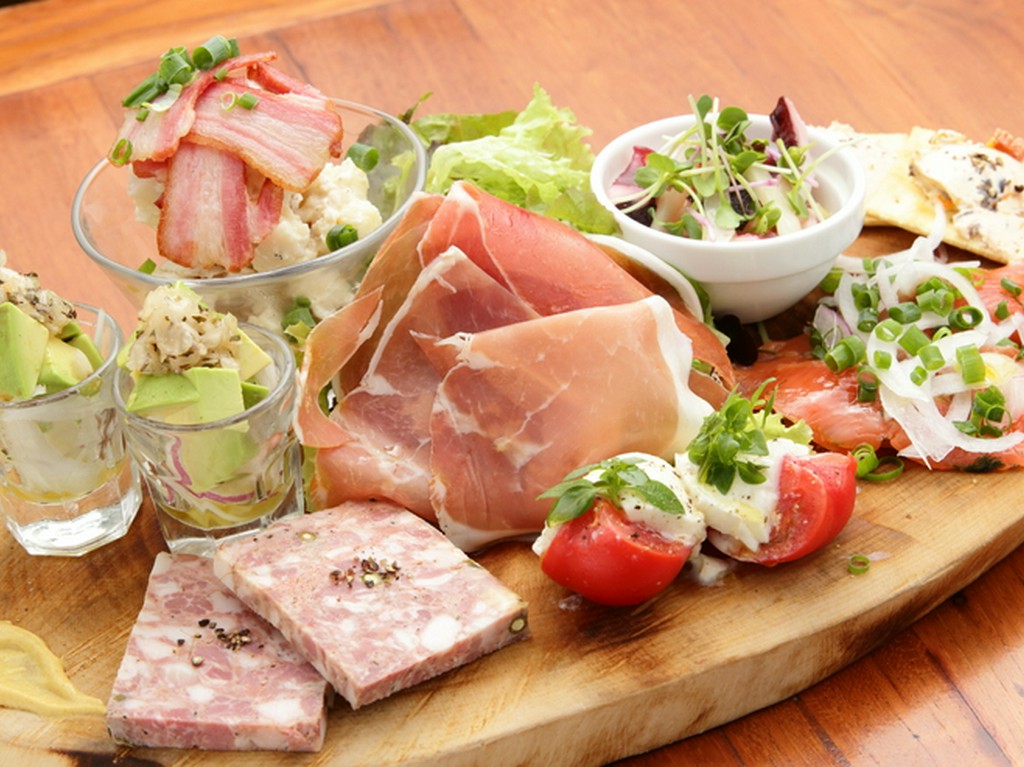 好きな組み合わせが選べる『前菜盛り合わせ』