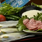 滋賀県を中心とした国産食材