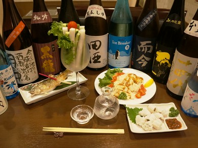 夏酒と夏の食材を楽しみませんか