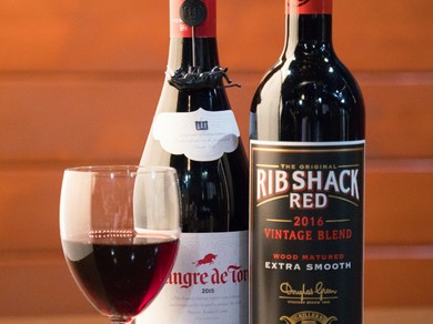 肉専用に熟成されたワイン『リブシャックレッド』
