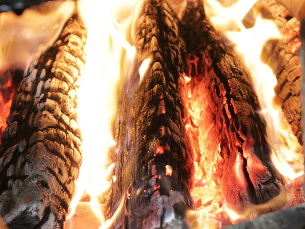 当店の魅力。それは【薪】。