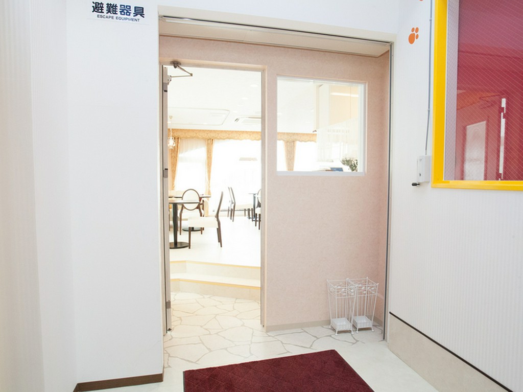 【vege cafe】はビルの3階。入口を見落とさないで