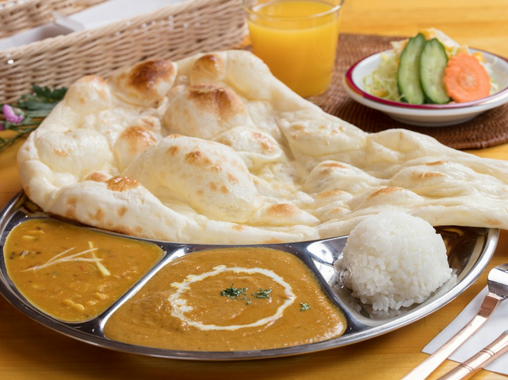 2種類のカレーを楽しめる『Aランチ』