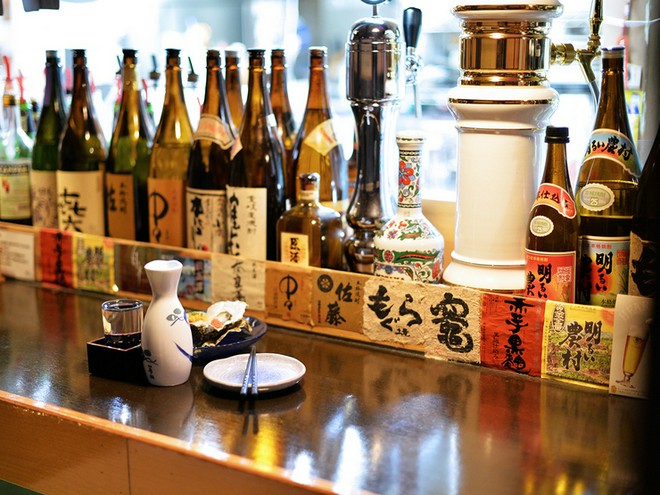 日本酒にこだわっている