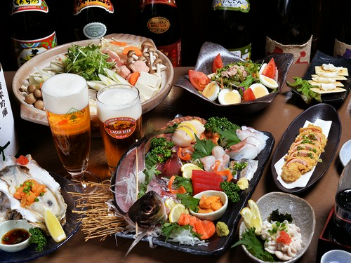 飲み放題付きの充実したコースで、美味しい宴会を満喫