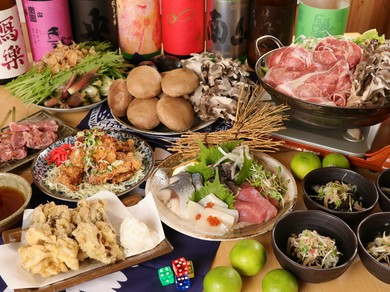 深夜1時まで営業。新年を【地酒と飯 かど福】で祝う