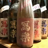 福島の地酒だけを約60種類以上ご用意！！