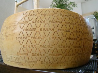 サラダやパスタに欠かせない、万能な「グラナパダーノチーズ」