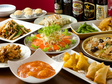 飲み放題込み! ボリューム満点の『3500円コース』をぜひ!