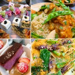 お付だし、前菜盛り合わせ、グリーンサラダ、パスタ料理、鶏肉料理、デザート、ガーリックトースト＋２時間飲み放題付き（こちらのプランには生ビールが付きません）。お仲間同士や会社の懇親会にご利用下さいませ。