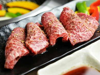 ここの地域ではなかなか食べれない希少部位『ザブトン』