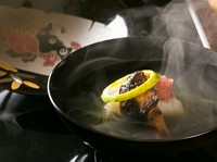 鱧と松茸が詰まった贅沢な一皿『鱧の葛うち』