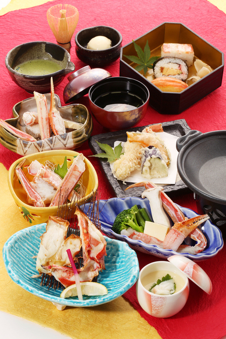 <Crab Kaiseki > Bulan Musim Panas