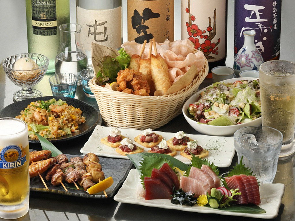 飲み放題付き宴会コースが4000円～。宴会や飲み会におすすめ