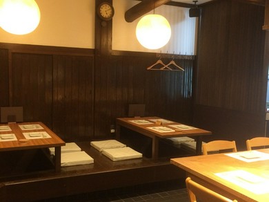 隠れ家的で落ち着ける空間