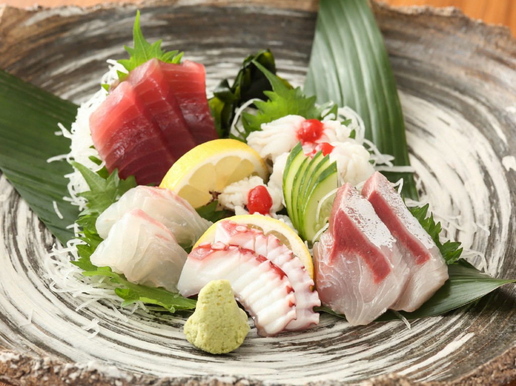 新鮮な日替わりのお魚メニュー