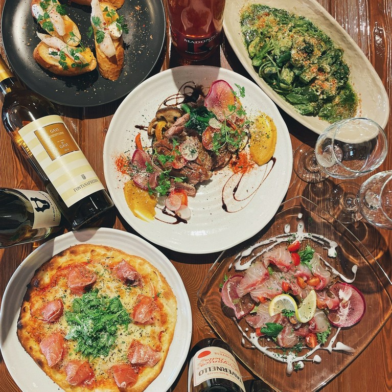 スタンダードプラン *大皿コース 4名様~予約可能 (2日前までに要予約) 2時間制飲み放題付き！