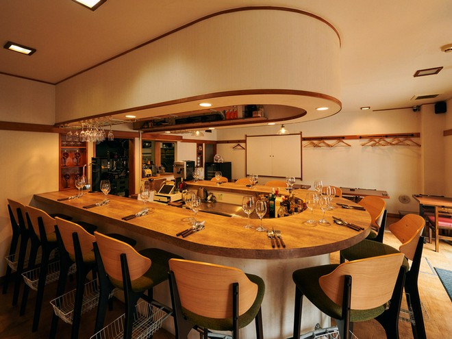 カウンター席がある