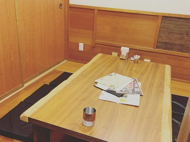 靴を脱いでゆっくりできます