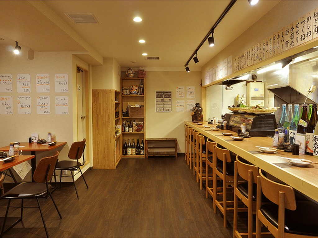 カウンター席でまったりと過ごす、1人の充実した時間