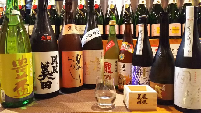 日本酒にこだわっている