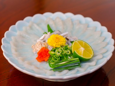 虎河豚刺身(大)