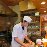 親子でおもてなし（息子さん）