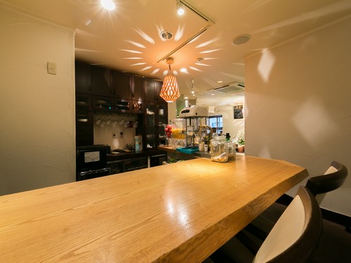 気分の落ち着くBGMが流れる、心地良い店内